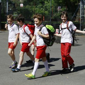 Students Playing Sport
