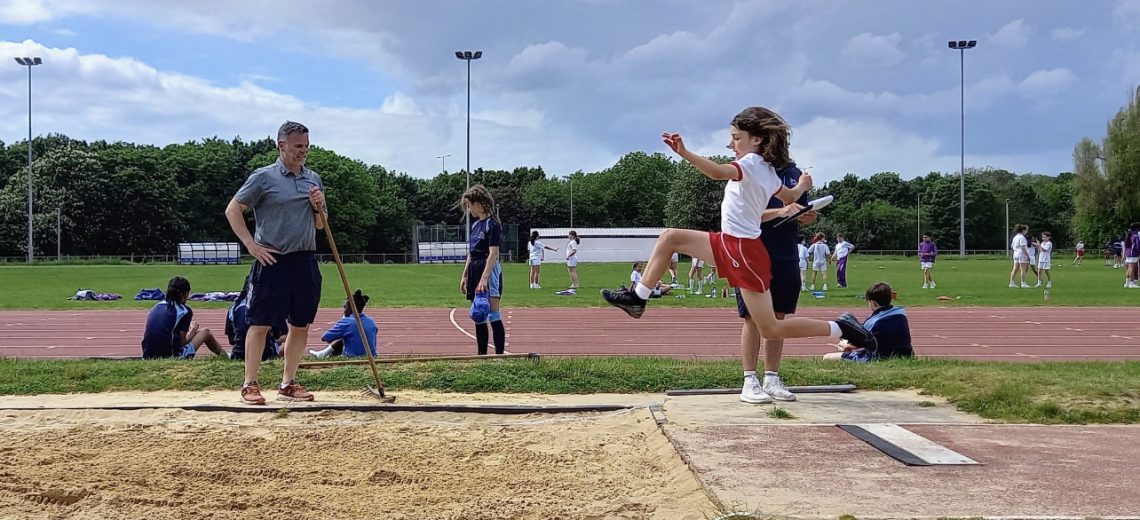 child jumping in the air