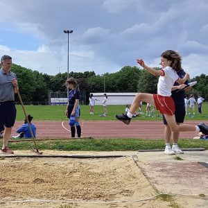 child jumping in the air